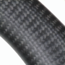 Halb perforiertes Leder LED-Lenkrad aus Kohle faser für Mercedes Benz E Klasse - Matt